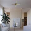 Rabalux 71145 Remiel LED Moderní stropní svítidlo | Teplá bílá | 20W | Bílá | Černá