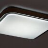 Rabalux 71146 Arild LED Moderní stropní svítidlo | RGB | Variabilní | Stmívatelné | 48W | Bílá | Černá
