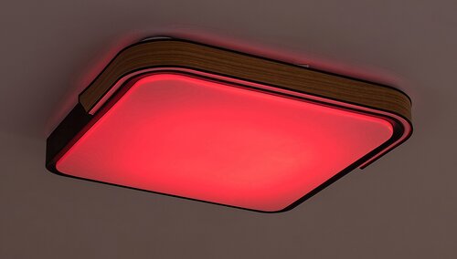 Rabalux 71146 Arild LED Moderní stropní svítidlo | RGB | Variabilní | Stmívatelné | 48W | Bílá | Černá