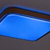Rabalux 71146 Arild LED Moderní stropní svítidlo | RGB | Variabilní | Stmívatelné | 48W | Bílá | Černá
