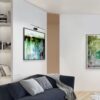 Rabalux 71147 Nabil LED Moderní nástěnní svítidlo | Přírodní bílá | 1,5W | Bílá | Černá