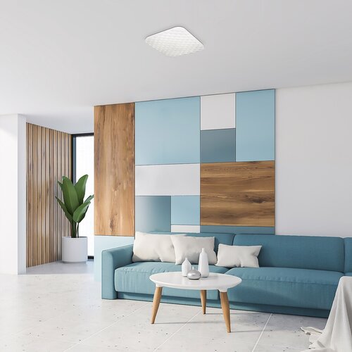Rabalux 71150 Eldrick2 LED Moderní stropní svítidlo | Přírodní bílá | 24W | Bílá