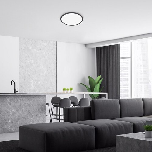 Rabalux 71155 Ezio LED Přisazené stropní svítidlo | Teplá bílá | Stmívatelné | 1,5W | Bílá | Černá