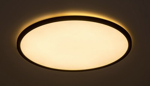 Rabalux 71158 Ezio LED Přisazené stropní svítidlo | Teplá bílá | Stmívatelné | 36W | Bílá | Černá | 3