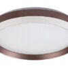 Rabalux 71159 Fontana LED Moderní stropní svítidlo | Teplá bílá | 24W | Bílá | Hnědá