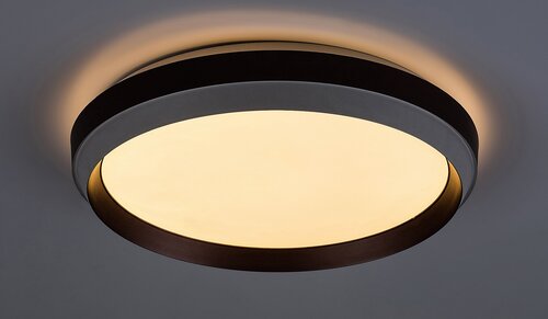 Rabalux 71159 Fontana LED Moderní stropní svítidlo | Teplá bílá | 24W | Bílá | Hnědá