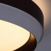 Rabalux 71159 Fontana LED Moderní stropní svítidlo | Teplá bílá | 24W | Bílá | Hnědá