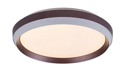 Rabalux 71159 Fontana LED Moderní stropní svítidlo | Teplá bílá | 24W | Bílá | Hnědá