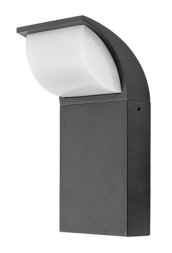 Rabalux 7166 Hongkong LED Nástěnné venkovní světlo | Přírodní bílá | 9W | Bílá | Černá