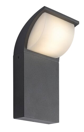 Rabalux 7166 Hongkong LED Nástěnné venkovní světlo | Přírodní bílá | 9W | Bílá | Černá