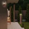 Rabalux 7195 Wales Nástěnné venkovní světlo | E27 | Dřevo