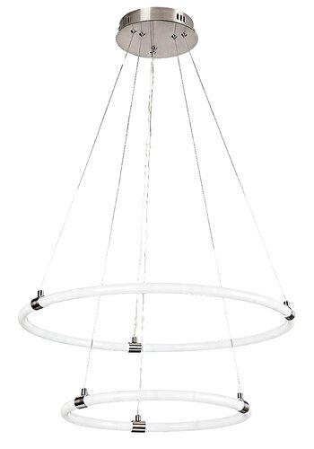 Rabalux 72009 Irelia LED Moderní stropní svítidlo | Variabilní | Stmívatelné | 5,5W | Bílá | Chrom | Kov