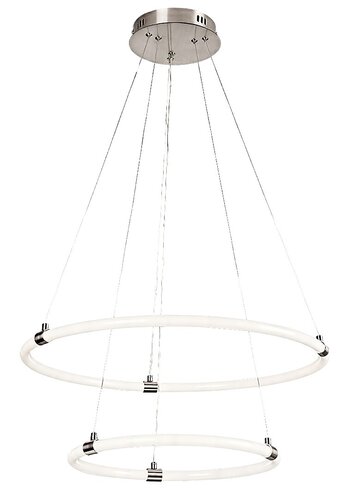 Rabalux 72009 Irelia LED Moderní stropní svítidlo | Variabilní | Stmívatelné | 5,5W | Bílá | Chrom | Kov