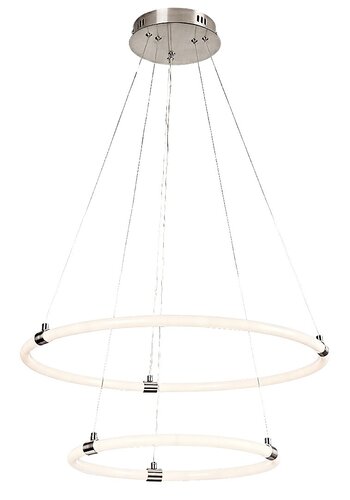 Rabalux 72009 Irelia LED Moderní stropní svítidlo | Variabilní | Stmívatelné | 5,5W | Bílá | Chrom | Kov