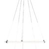 Rabalux 72009 Irelia LED Moderní stropní svítidlo | Variabilní | Stmívatelné | 5,5W | Bílá | Chrom | Kov