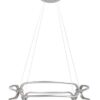 Rabalux 72010 Fringilla LED Moderní stropní svítidlo | Přírodní bílá | 67W | Bílá | Chrom | Kov