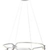 Rabalux 72010 Fringilla LED Moderní stropní svítidlo | Přírodní bílá | 67W | Bílá | Chrom | Kov