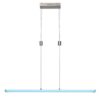 Rabalux 72011 Temperius LED Moderní stropní svítidlo | RGB | Teplá bílá | Stmívatelné | 24W | Bílá | Chrom | Kov