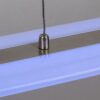 Rabalux 72011 Temperius LED Moderní stropní svítidlo | RGB | Teplá bílá | Stmívatelné | 24W | Bílá | Chrom | Kov