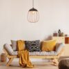 Rabalux 72034 Svens Lustr | E27 | Černá | Oranžová