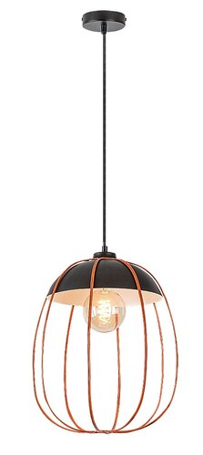 Rabalux 72034 Svens Lustr | E27 | Černá | Oranžová