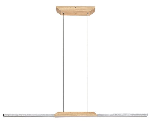 Rabalux 72084 Tamur LED Moderní stropní svítidlo | Přírodní bílá | 26W | Bílá | Dřevo