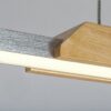 Rabalux 72084 Tamur LED Moderní stropní svítidlo | Přírodní bílá | 26W | Bílá | Dřevo