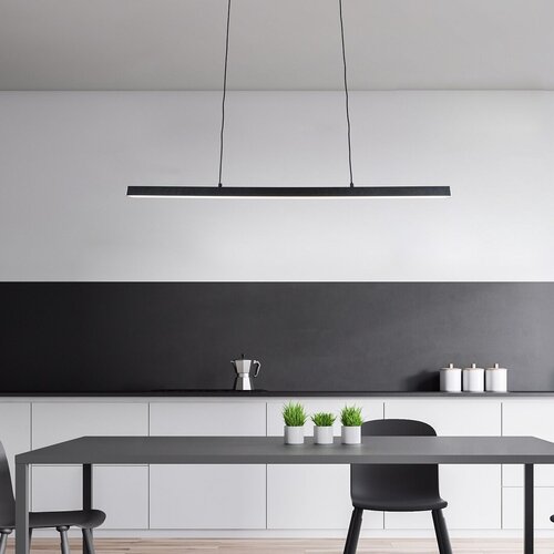 Rabalux 72128 Tariq LED Moderní stropní svítidlo | Přírodní bílá | 30W | Bílá | Černá