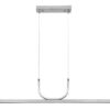 Rabalux 72129 Elia LED Moderní stropní svítidlo | Teplá bílá | 25W | Bílá | Chrom | Kov | 10