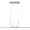 Rabalux 72129 Elia LED Moderní stropní svítidlo | Teplá bílá | 25W | Bílá | Chrom | Kov | 9