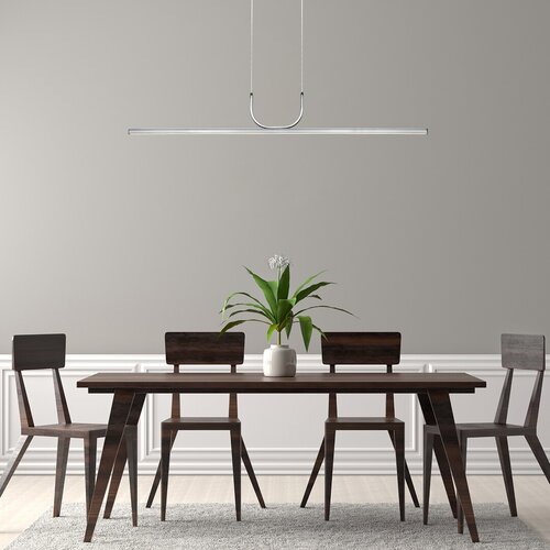 Rabalux 72129 Elia LED Moderní stropní svítidlo | Teplá bílá | 25W | Bílá | Chrom | Kov | 8