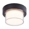 Rabalux 7246 Durbe LED Nástěnné venkovní světlo | RGB | Variabilní | Stmívatelné | 10W | Bílá | Černá