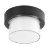 Rabalux 7246 Durbe LED Nástěnné venkovní světlo | RGB | Variabilní | Stmívatelné | 10W | Bílá | Černá