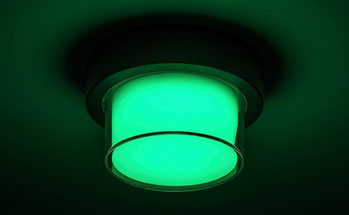 Rabalux 7246 Durbe LED Nástěnné venkovní světlo | RGB | Variabilní | Stmívatelné | 10W | Bílá | Černá