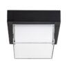 Rabalux 7247 Durbe LED Nástěnné venkovní světlo | RGB | Variabilní | Stmívatelné | 10W | Bílá | Černá