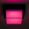 Rabalux 7247 Durbe LED Nástěnné venkovní světlo | RGB | Variabilní | Stmívatelné | 10W | Bílá | Černá
