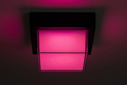Rabalux 7247 Durbe LED Nástěnné venkovní světlo | RGB | Variabilní | Stmívatelné | 10W | Bílá | Černá