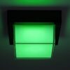 Rabalux 7247 Durbe LED Nástěnné venkovní světlo | RGB | Variabilní | Stmívatelné | 10W | Bílá | Černá