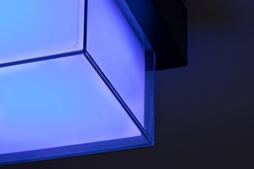 Rabalux 7247 Durbe LED Nástěnné venkovní světlo | RGB | Variabilní | Stmívatelné | 10W | Bílá | Černá