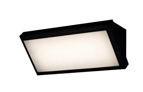 Rabalux 7282 Rapla LED Nástěnné venkovní světlo | Přírodní bílá | 12W | Bílá | Černá