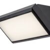 Rabalux 7282 Rapla LED Nástěnné venkovní světlo | Přírodní bílá | 12W | Bílá | Černá