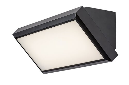 Rabalux 7282 Rapla LED Nástěnné venkovní světlo | Přírodní bílá | 12W | Bílá | Černá