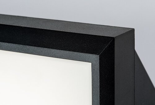 Rabalux 7282 Rapla LED Nástěnné venkovní světlo | Přírodní bílá | 12W | Bílá | Černá