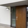 Rabalux 7282 Rapla LED Nástěnné venkovní světlo | Přírodní bílá | 12W | Bílá | Černá