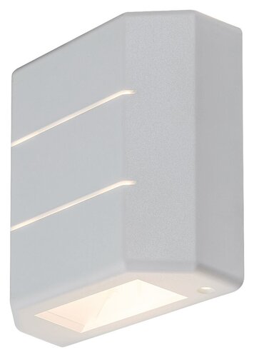 Rabalux 7320 Lippa LED Nástěnné venkovní světlo | Teplá bílá | 6W | Bílá