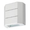 Rabalux 7320 Lippa LED Nástěnné venkovní světlo | Teplá bílá | 6W | Bílá