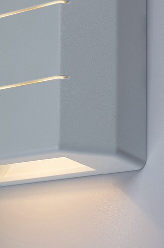 Rabalux 7320 Lippa LED Nástěnné venkovní světlo | Teplá bílá | 6W | Bílá
