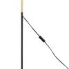 Rabalux 74003 Azim Stojací lampa | E27 | Černá