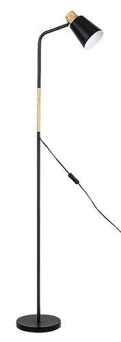 Rabalux 74003 Azim Stojací lampa | E27 | Černá