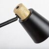 Rabalux 74003 Azim Stojací lampa | E27 | Černá